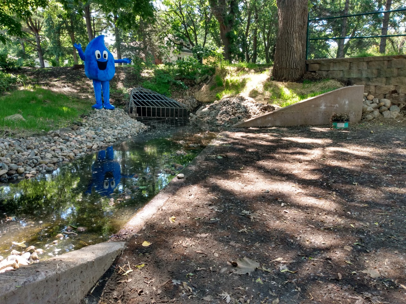 Image slide of Birch Lake sand iron filter